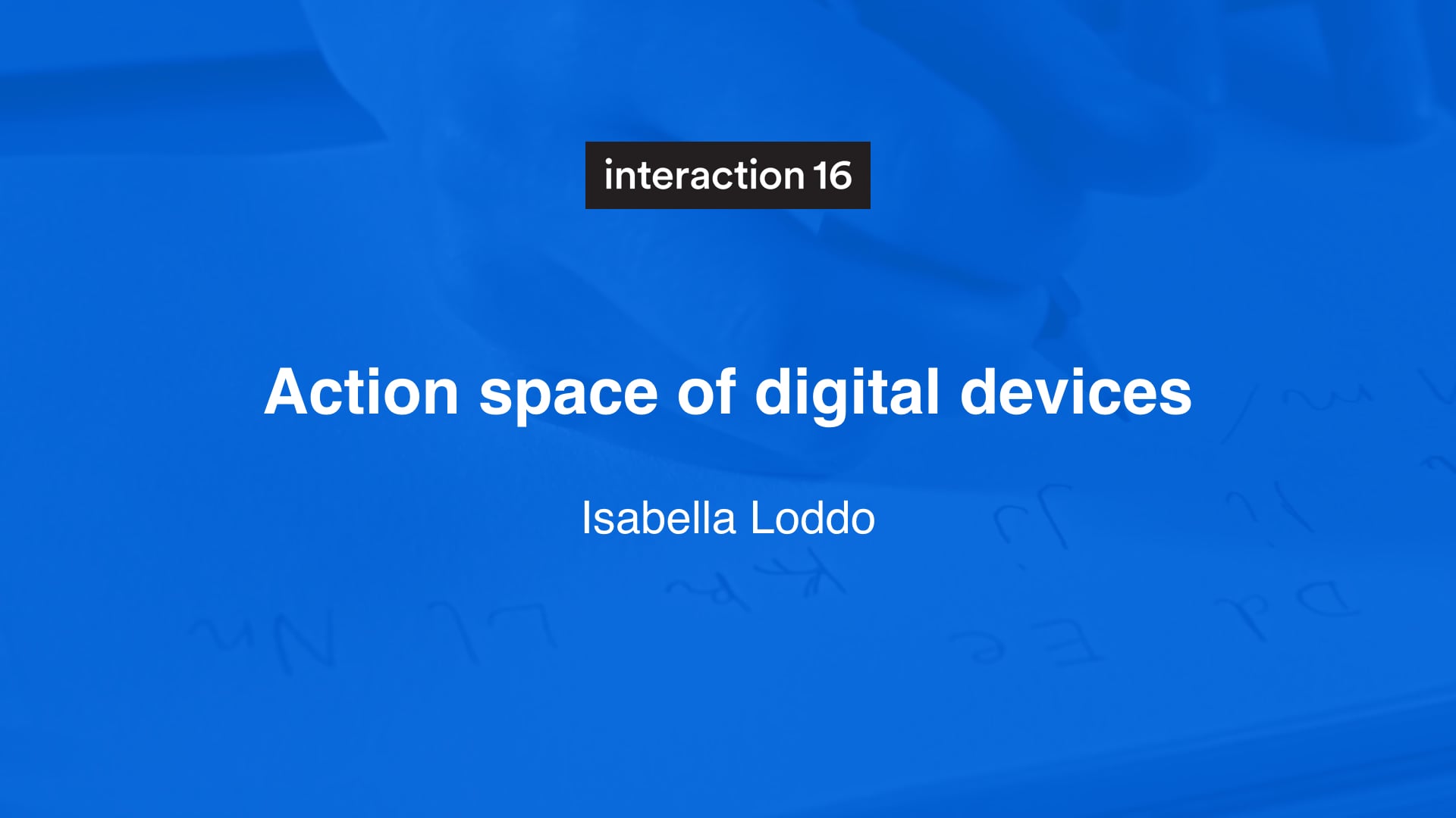 Action space of digital devices